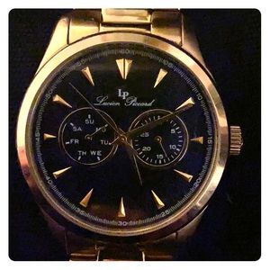 lucien piccard gold watch